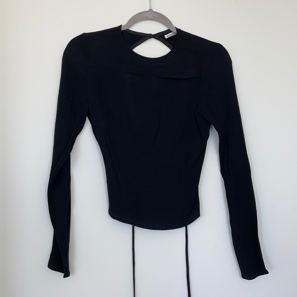 Reformation Backless Long Sleeve | Size XS